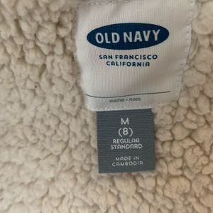 Girls fuzzy and warm zipper hoodie